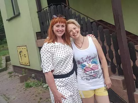 AI Video from prompt: The women moved away from each other