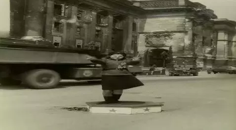 AI Video from prompt: The traffic warden continues to regulate traffic