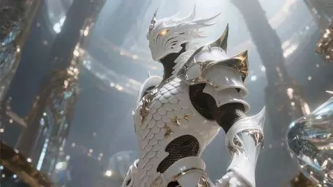 AI Video from prompt: a full 360 of this robot