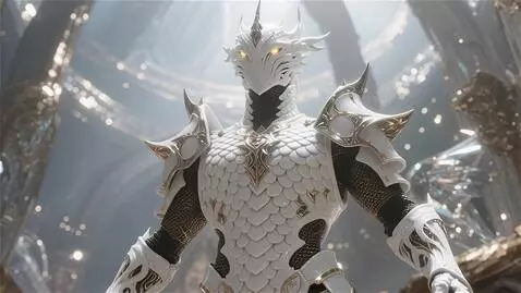 AI Video from prompt: a view on 360 for this warrior