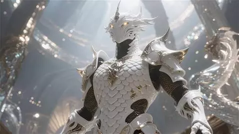 AI Video from prompt: dragon warrior 360 with audio