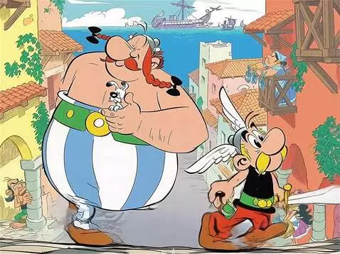 AI Video from prompt: animated asterix