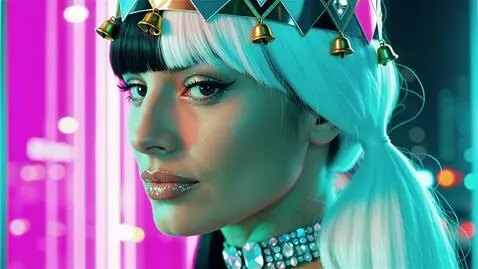 AI Video from prompt: Tight side-profile shot of a woman with perfect 