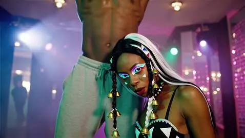 AI Video from prompt: Cinematic shot starting with the African America