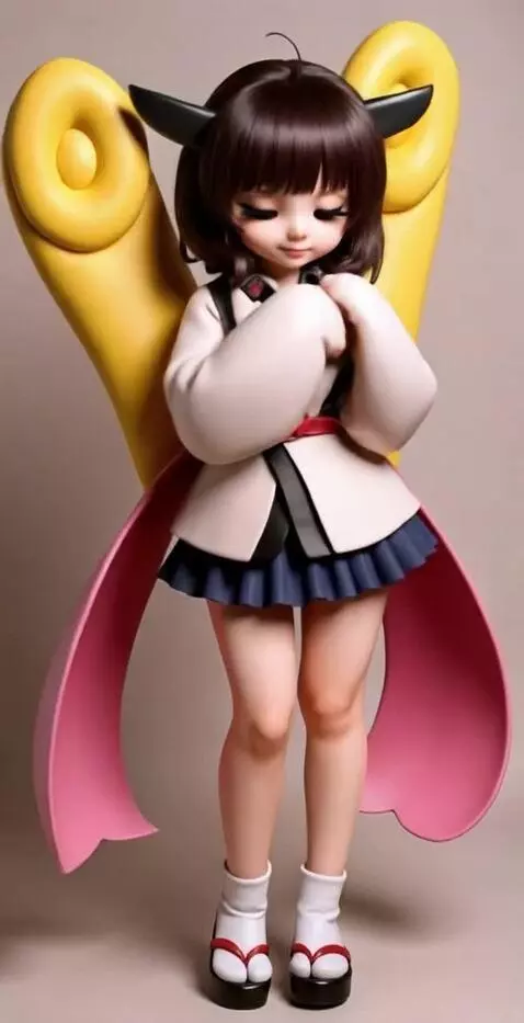 AI Video from prompt: She shows white panty