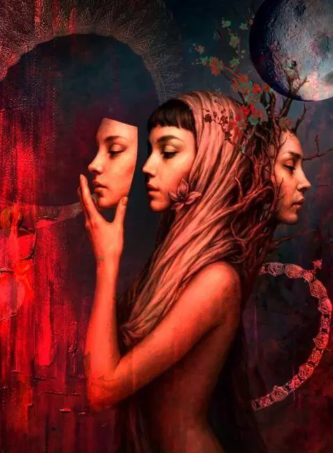 AI Video from prompt: bring the picture to life, girl takes off her fa