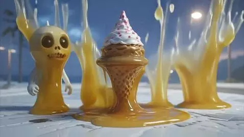 AI Video from prompt: Frostbitten

Syrupy

Gooey

Plasticine

Wax-coat