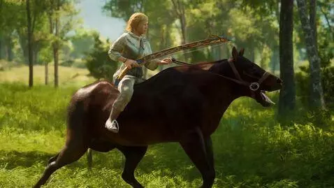AI Video from prompt: Huntress Archer Riding a Minotaur