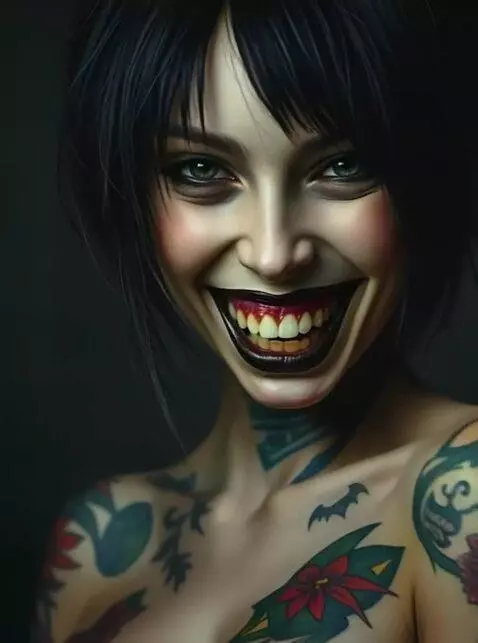 AI Video from prompt: It seemed impossible, surreal, but her smile jus