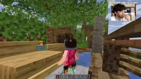 AI Video from prompt: making minecraft more satisfying
