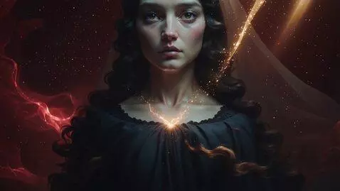 AI Video from prompt: 16:9 • hyperreal Renaissance-mythic aesthetic • 