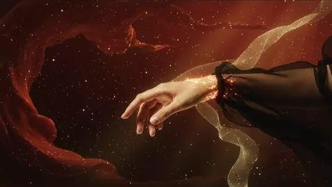 AI Video from prompt: 16:9 • hyperreal Renaissance-mythic aesthetic • 