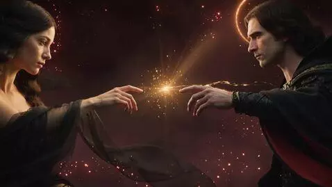 AI Video from prompt: 16:9 • hyperreal Renaissance-mythic aesthetic • 