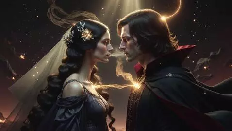 AI Video from prompt: 16:9 • hyperreal Renaissance-mythic aesthetic • 