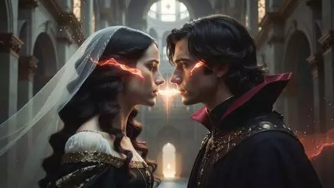 AI Video from prompt: 16:9 • hyperreal Renaissance-mythic aesthetic • 