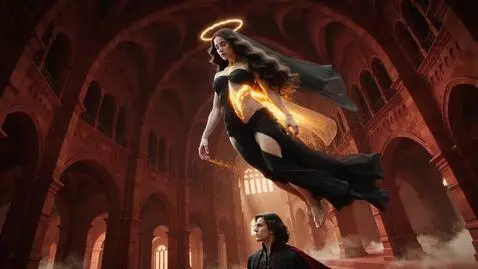 AI Video from prompt: 16:9 • hyperreal Renaissance-mythic aesthetic • 