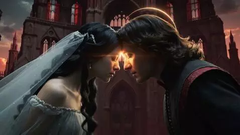 AI Video from prompt: 16:9 • hyperreal Renaissance-mythic aesthetic • 