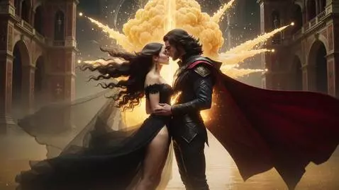 AI Video from prompt: 16:9 • hyperreal Renaissance-mythic aesthetic • 