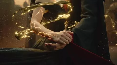 AI Video from prompt: 16:9 • hyperreal Renaissance-mythic aesthetic • 