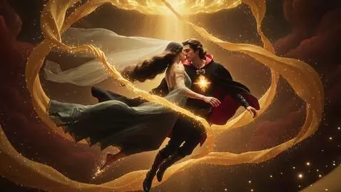 AI Video from prompt: 16:9 • hyperreal Renaissance-mythic aesthetic • 