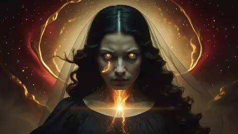 AI Video from prompt: 16:9 • hyperreal Renaissance-mythic aesthetic • 