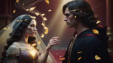 AI Video from prompt: 16:9 • hyperreal Renaissance-mythic aesthetic • 