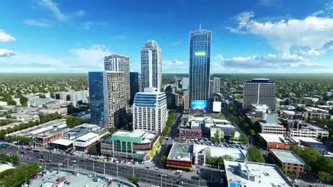 AI Video from prompt: A sunny cyberpunk city with Bass Lachost letteri