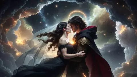 AI Video from prompt: 16:9 • hyperreal Renaissance-mythic aesthetic • 