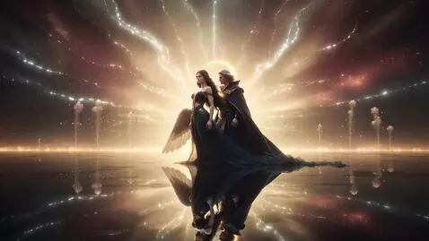 AI Video from prompt: 16:9 • hyperreal Renaissance-mythic aesthetic • 