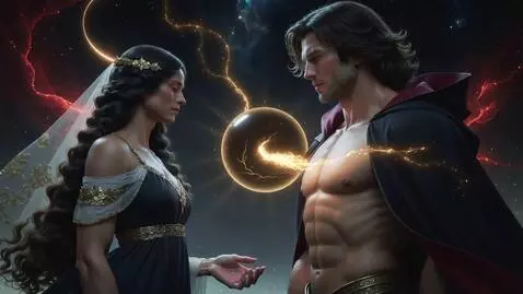 AI Video from prompt: 16:9 • hyperreal Renaissance-mythic aesthetic • 