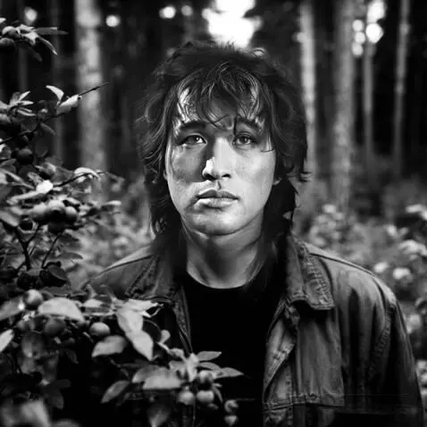 AI Video from prompt: Задумался, крупный план лица