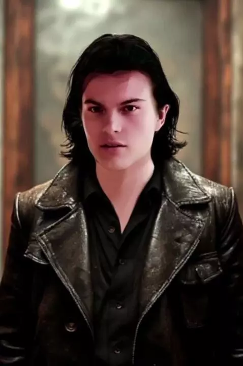 AI Video from prompt: The handsome young man seduces with his gaze; in