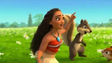 AI Video from prompt: Selena laughs as she dances through the meadow p