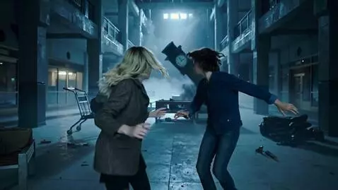 AI Video from prompt: Cinematic horror trailer, 2 minutes. Murine, Rus