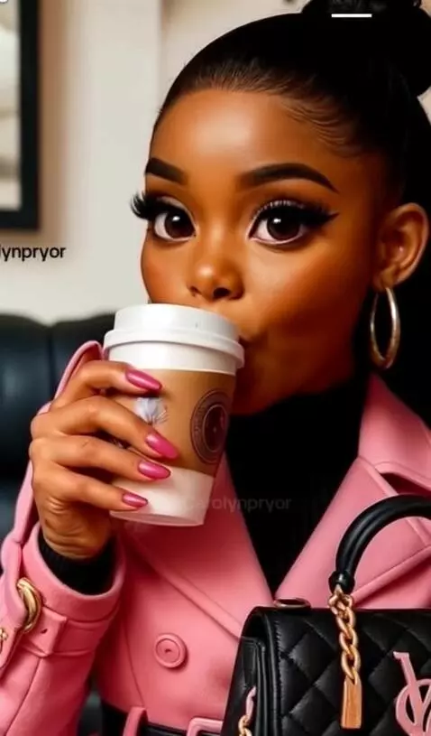 AI Video from prompt: Having a latte  early ing the morning