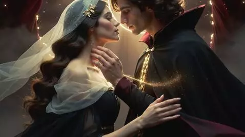 AI Video from prompt: “16:9 hyperreal Renaissance-mythic cinematic rea