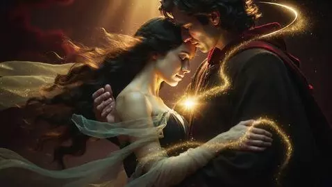 AI Video from prompt: “16:9 hyperreal Renaissance-mythic cinematic rea