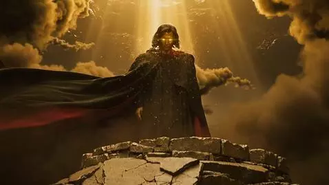 AI Video from prompt: 16:9 • hyperreal Renaissance–mythic cinematic re