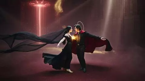 AI Video from prompt: 16:9 • hyperreal Renaissance–mythic cinematic re