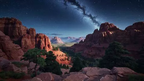 AI Video from prompt: A hype realistic ancient world consisting of red