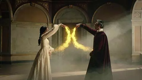 AI Video from prompt: 16:9 • hyperreal Renaissance–mythic • drifting h