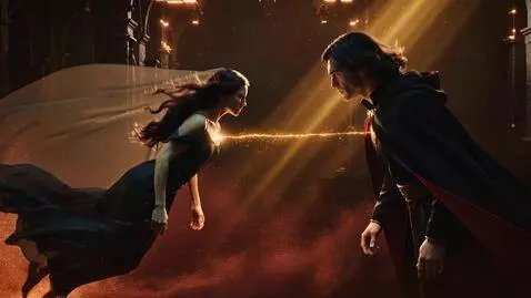 AI Video from prompt: 16:9 hyperreal Renaissance–mythic cinematic real