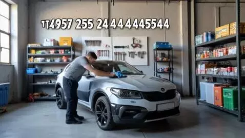 AI Video from prompt: Advertisement for a store selling auto body repa