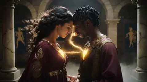 AI Video from prompt: 16:9 hyperreal Renaissance–mythic cinematic real