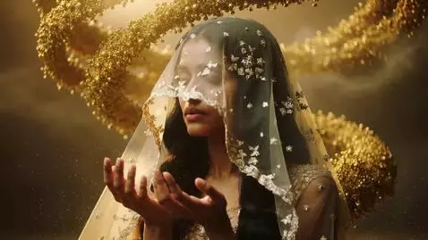 AI Video from prompt: 16:9 hyperreal Renaissance–mythic cinematic real