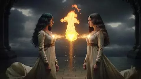 AI Video from prompt: 16:9 hyperreal Renaissance–mythic cinematic real