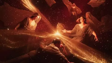 AI Video from prompt: 16:9 hyperreal Renaissance–mythic cinematic real