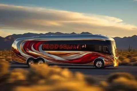 AI Video from prompt: driving down the highway at high speed