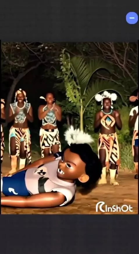 AI Video from prompt: Падают на землю кувыркаются