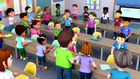 AI Video from prompt: Создай анимационное видео о школе с инклюзивным 